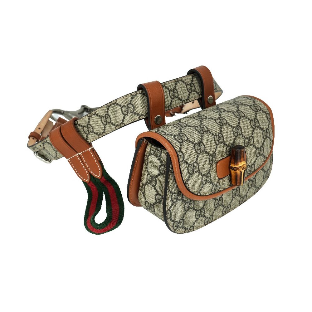 Gucci Bamboo 1947 Mini Belt Bag Size 90cm